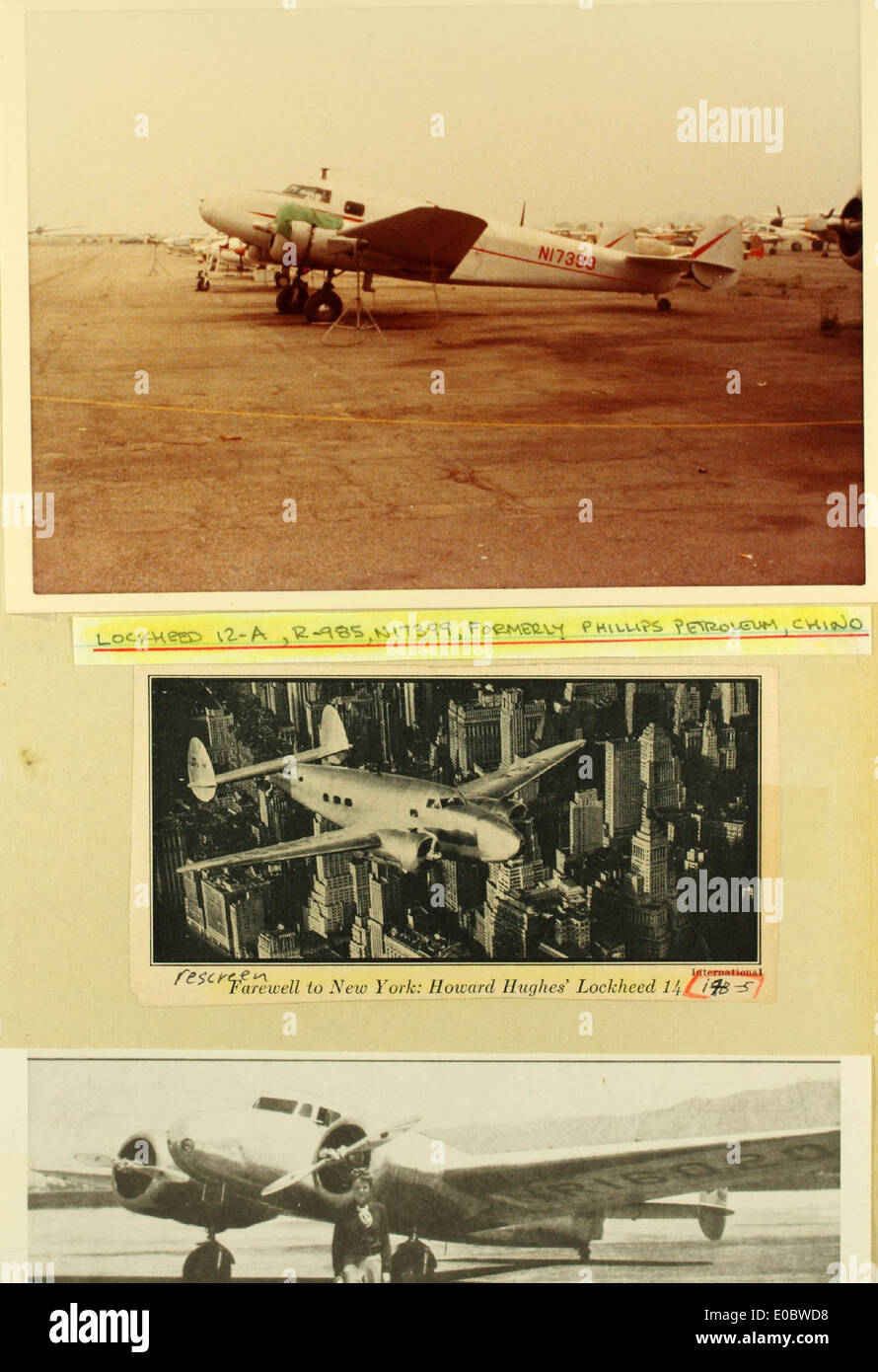 The Lockheed Model 12A Electra Junior, registered as N17399, was a ...