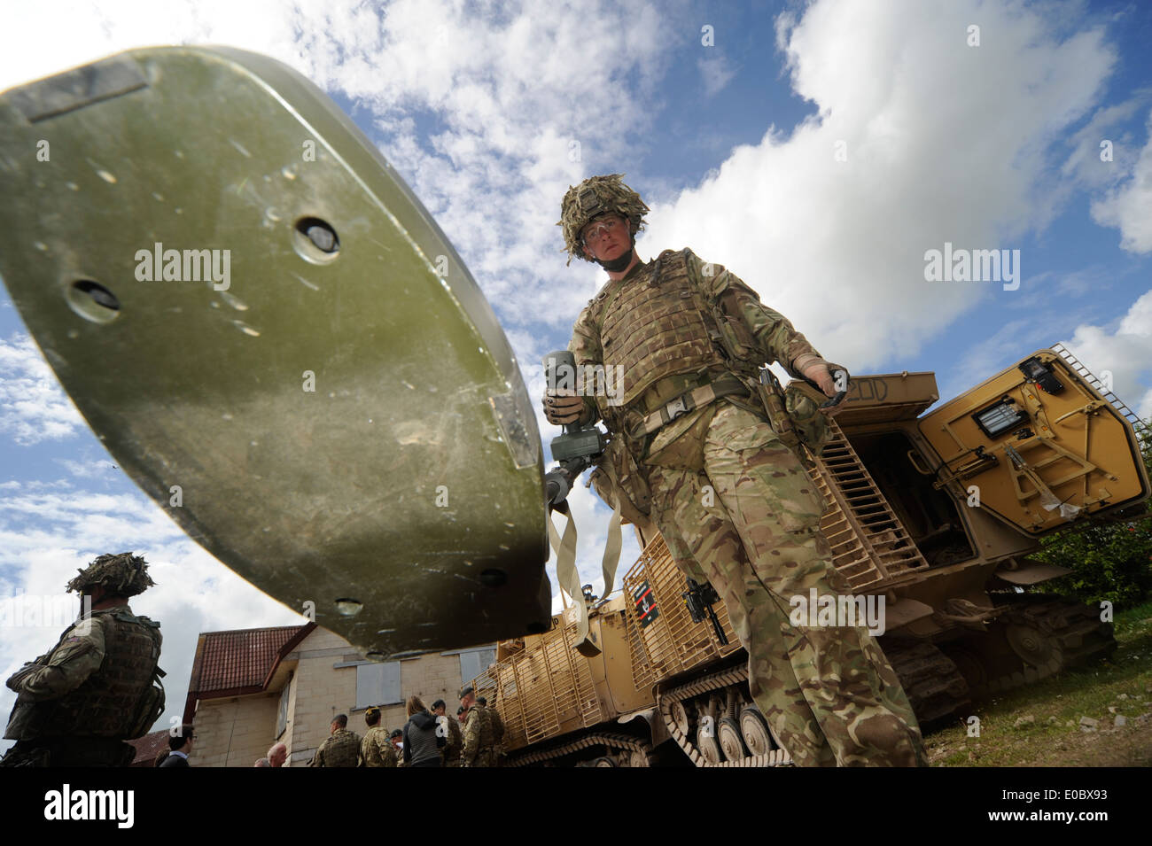 Horn,Mine Detection System, Stock Photo