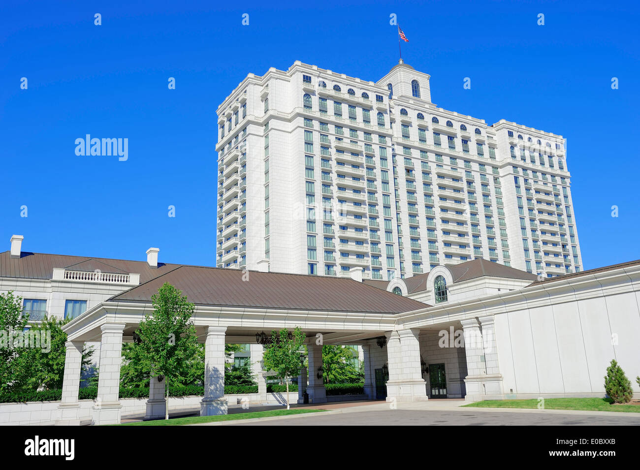 Grand America Hotel, Salt Lake City, Utah, USA Stock Photo