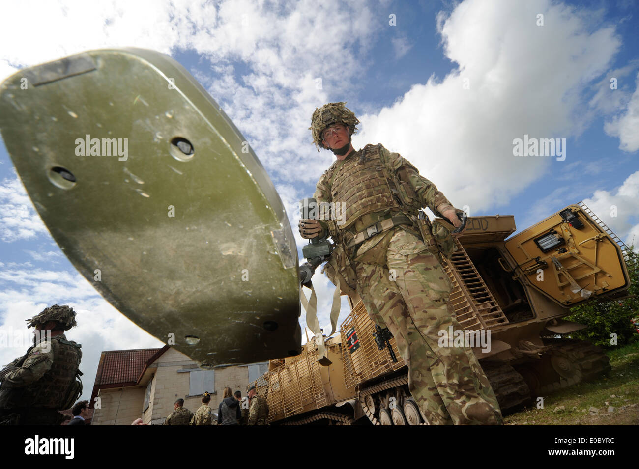 Horn,Mine Detection System, Stock Photo