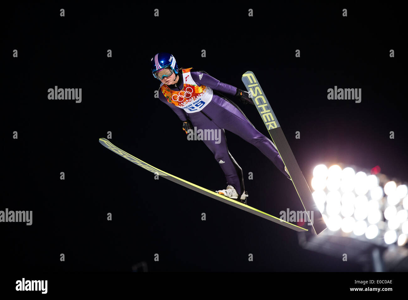 Carina Vogt (GER) Olympic Champion in Women's Ski Jumping at t he