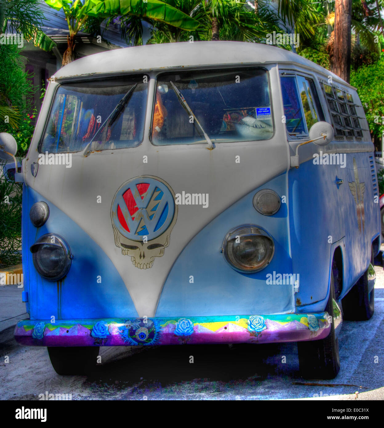 Collectible Volkswagen Bus Stock Photo