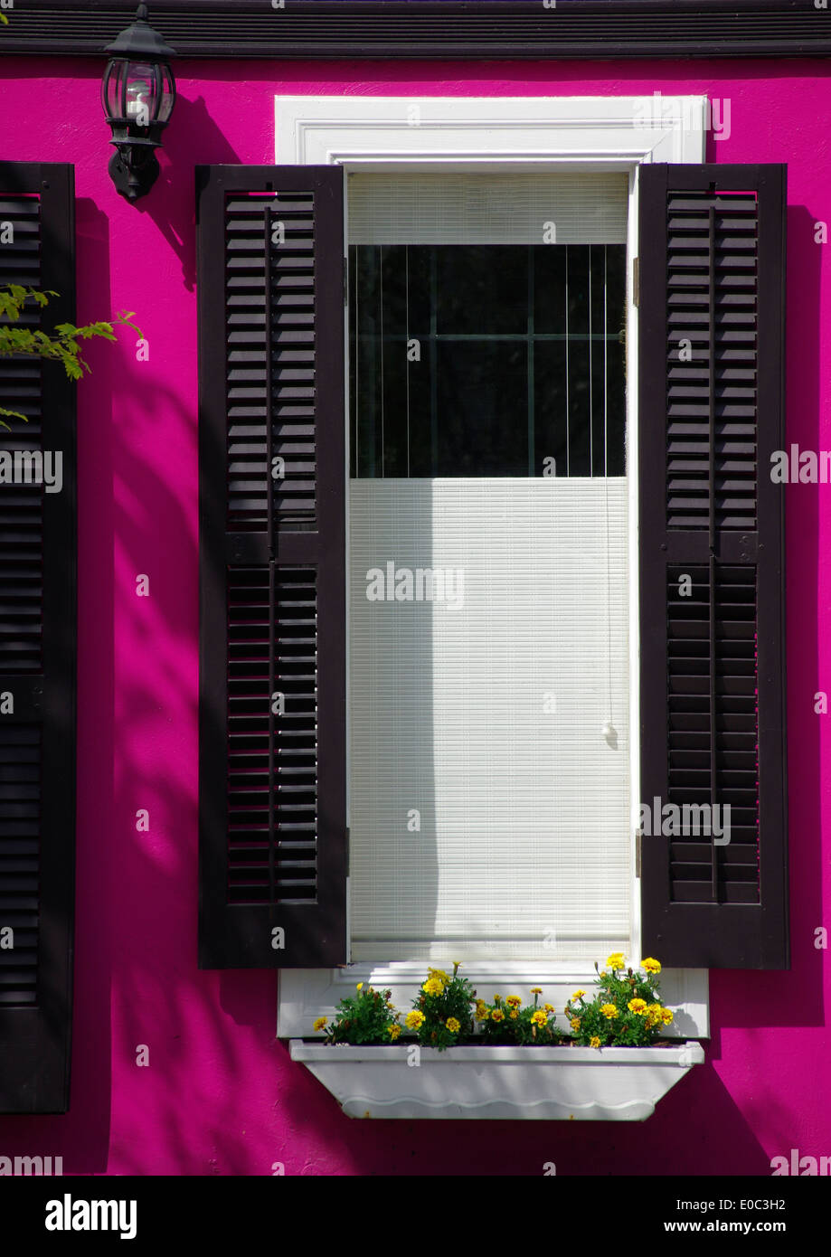 A Classic Window in Key West Stock Photo - Alamy