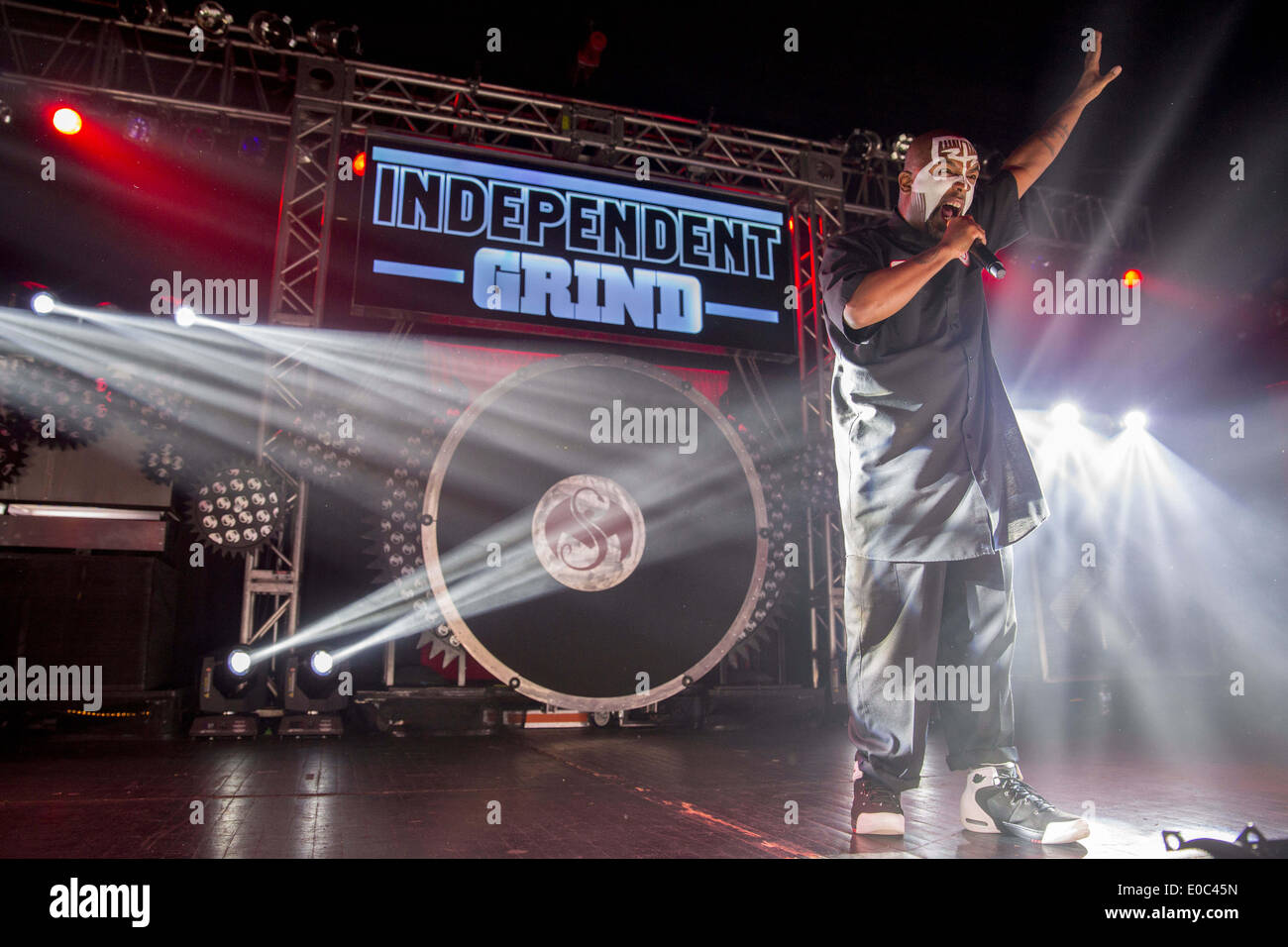 Milwaukee, Wisconsin, USA. 7th May, 2014. Rapper TECH N9NE (aka AARON
