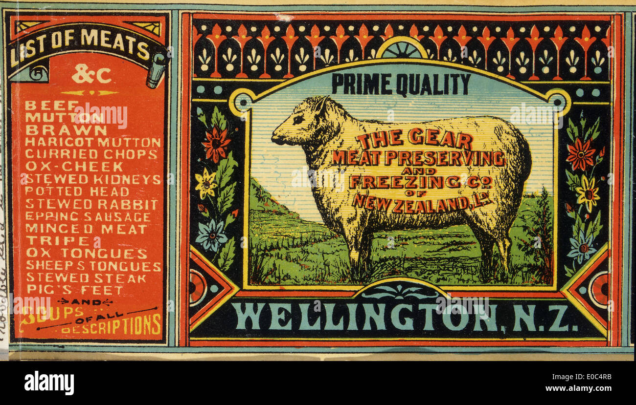 Gear Meat Company Prime quality. The Gear Meat Preserving and Freezing