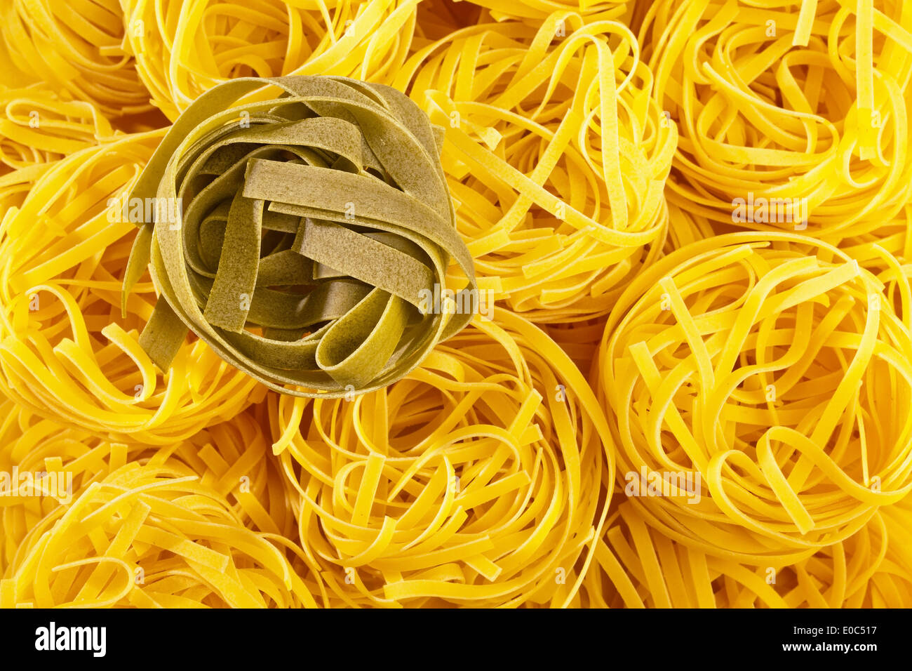 vTagliatelle tagliatelle tape noodle noodle nest noodle nests food pasta noodle noodles Italy in Italian food paste noodle kind Stock Photo