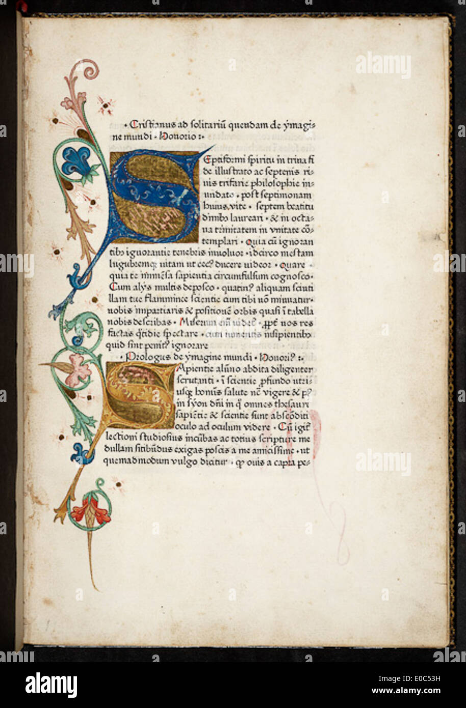 A historical collection of illuminated initials from the 15th century ...