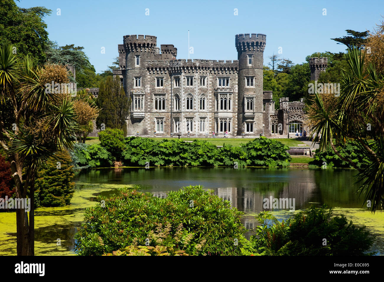 Johnstown Castle, near Wexford City; County Wexford, Ireland Stock