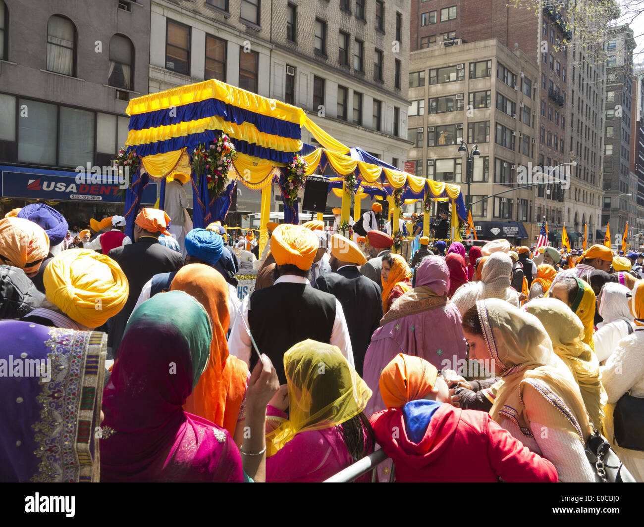 Thousands attend the 27th annual Sikh Day Parade on Madison Avenue in