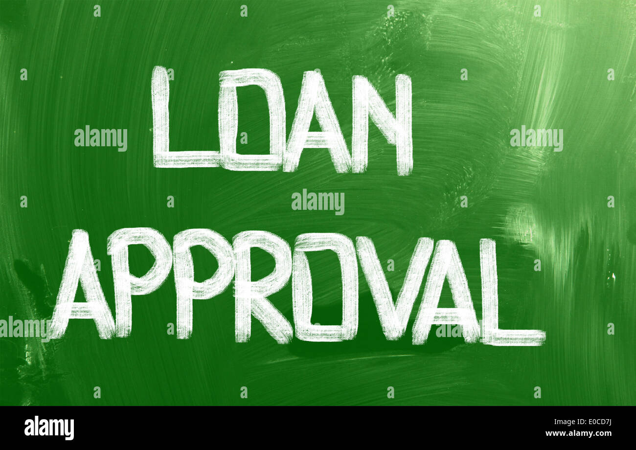 Loan Approval Concept Stock Photo - Alamy