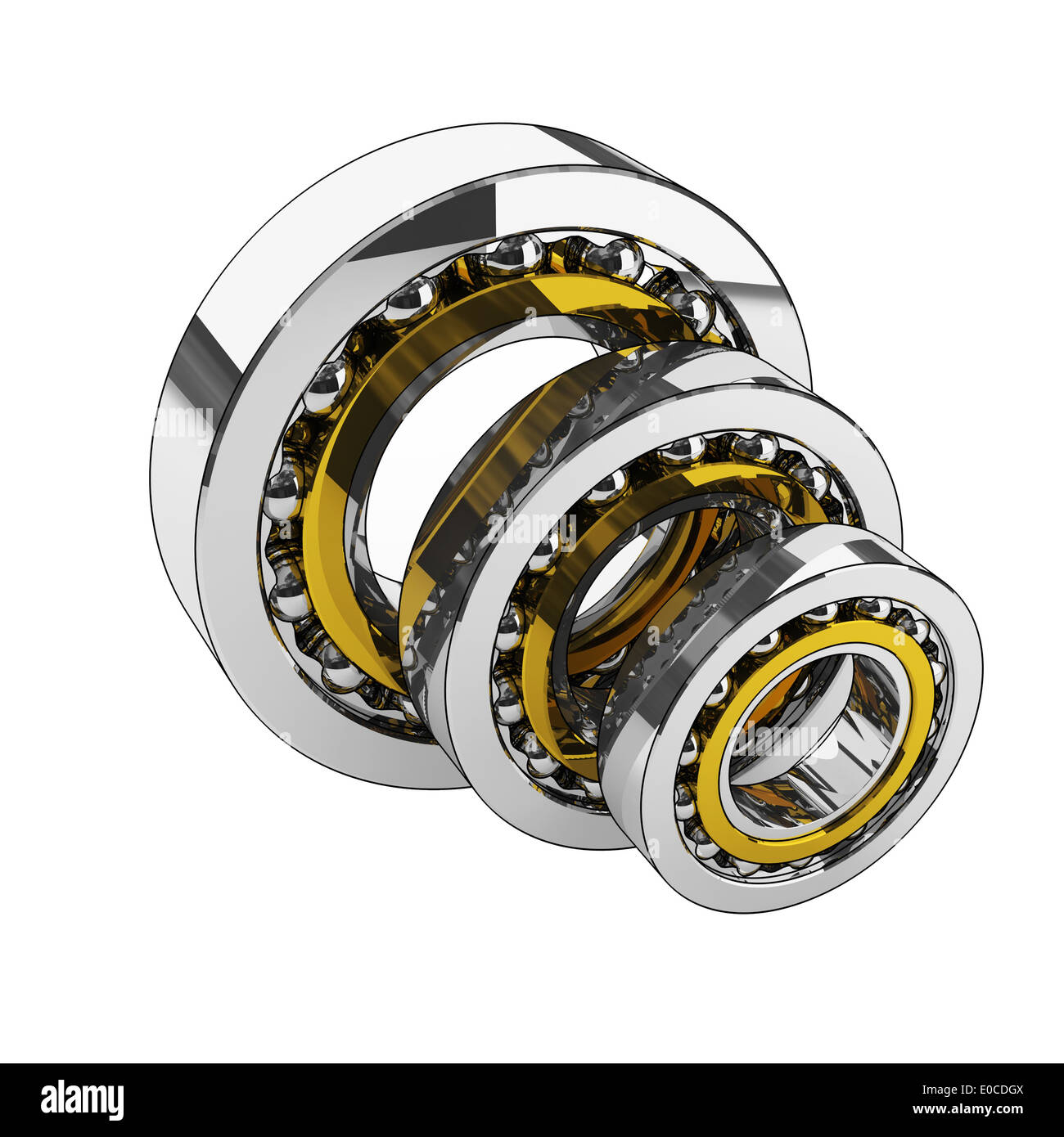 ballbearing 3d on white background Stock Photo Alamy