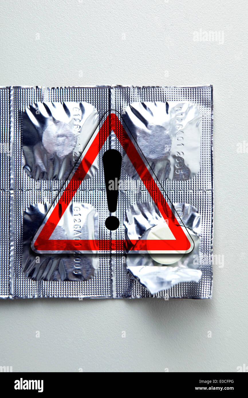 Medication side effect Stock Photo