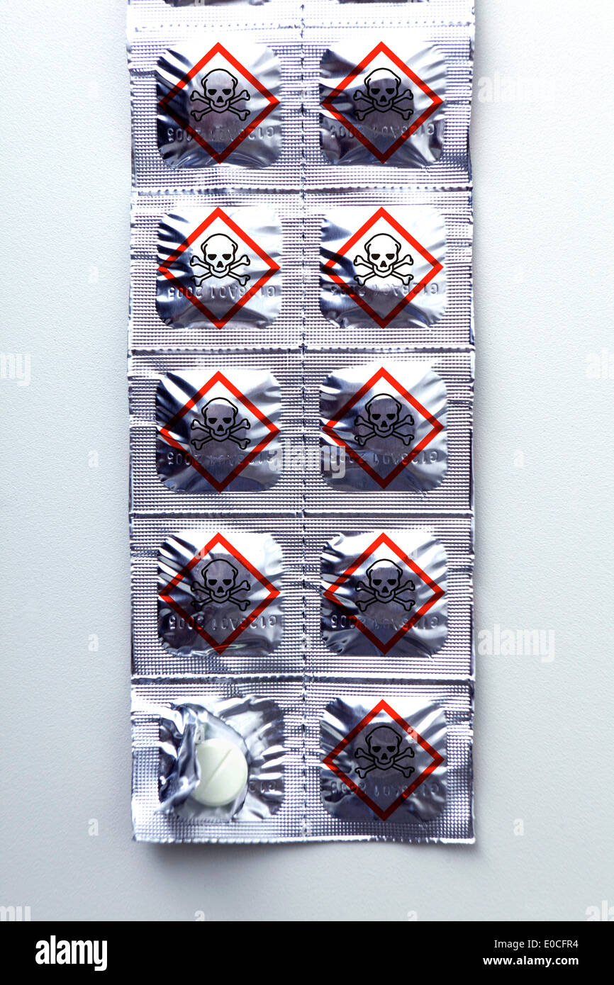 Medication side effect Stock Photo