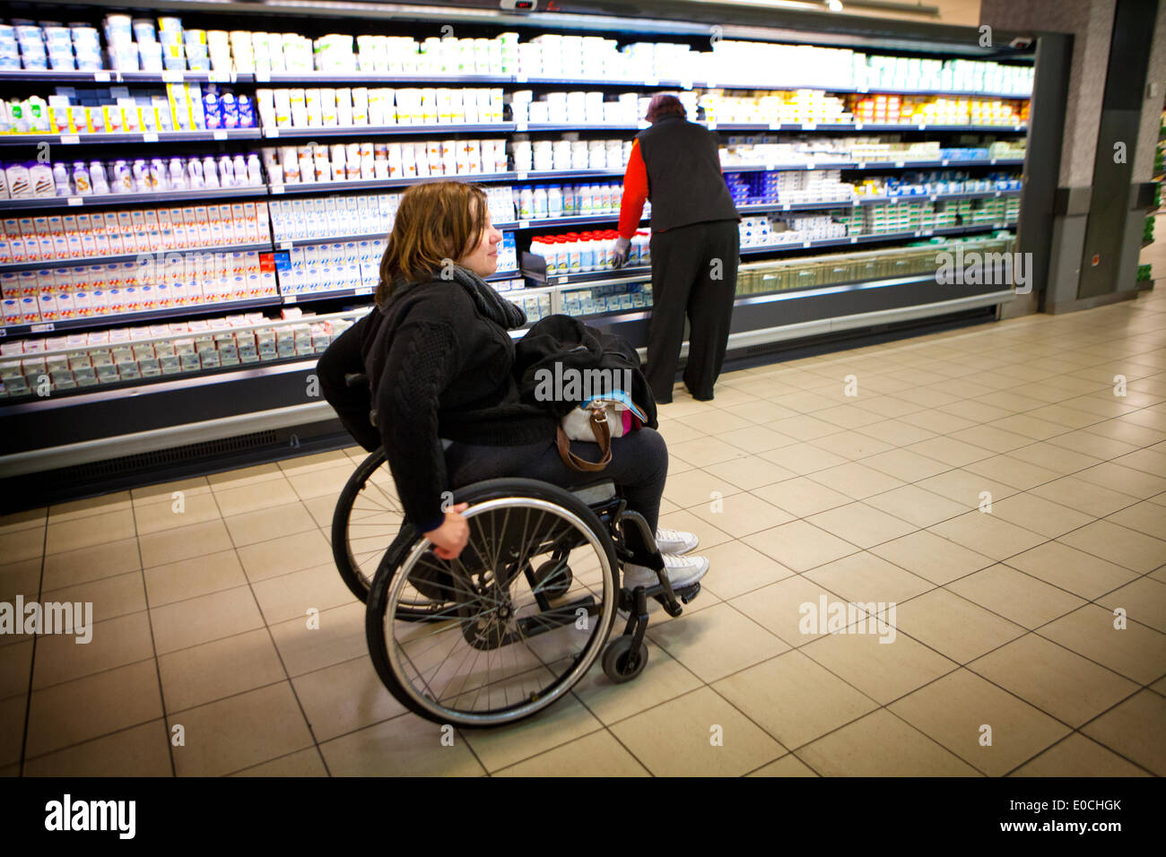 Disabled accessibility Stock Photo