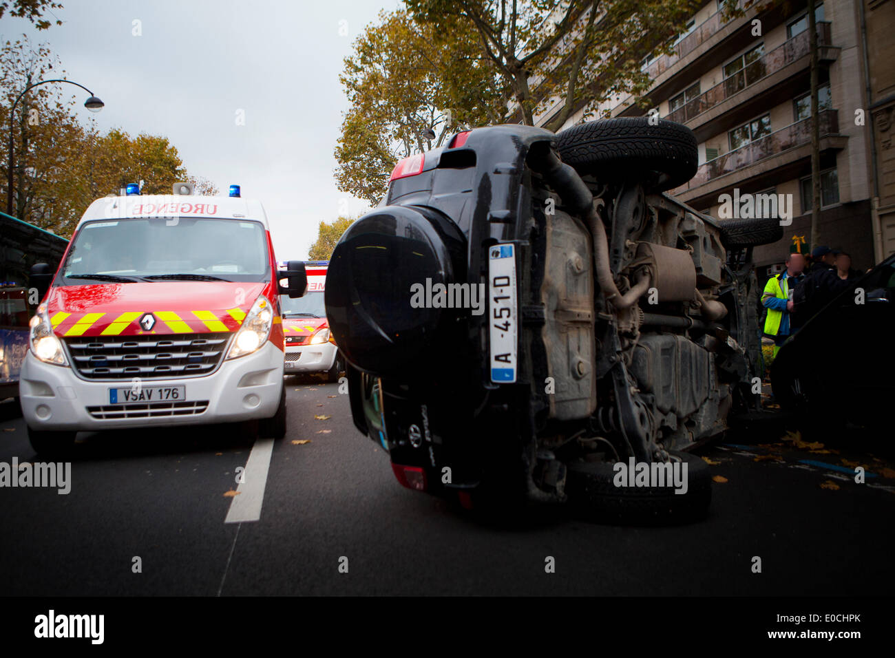 Paris fire brigade Stock Photo Alamy