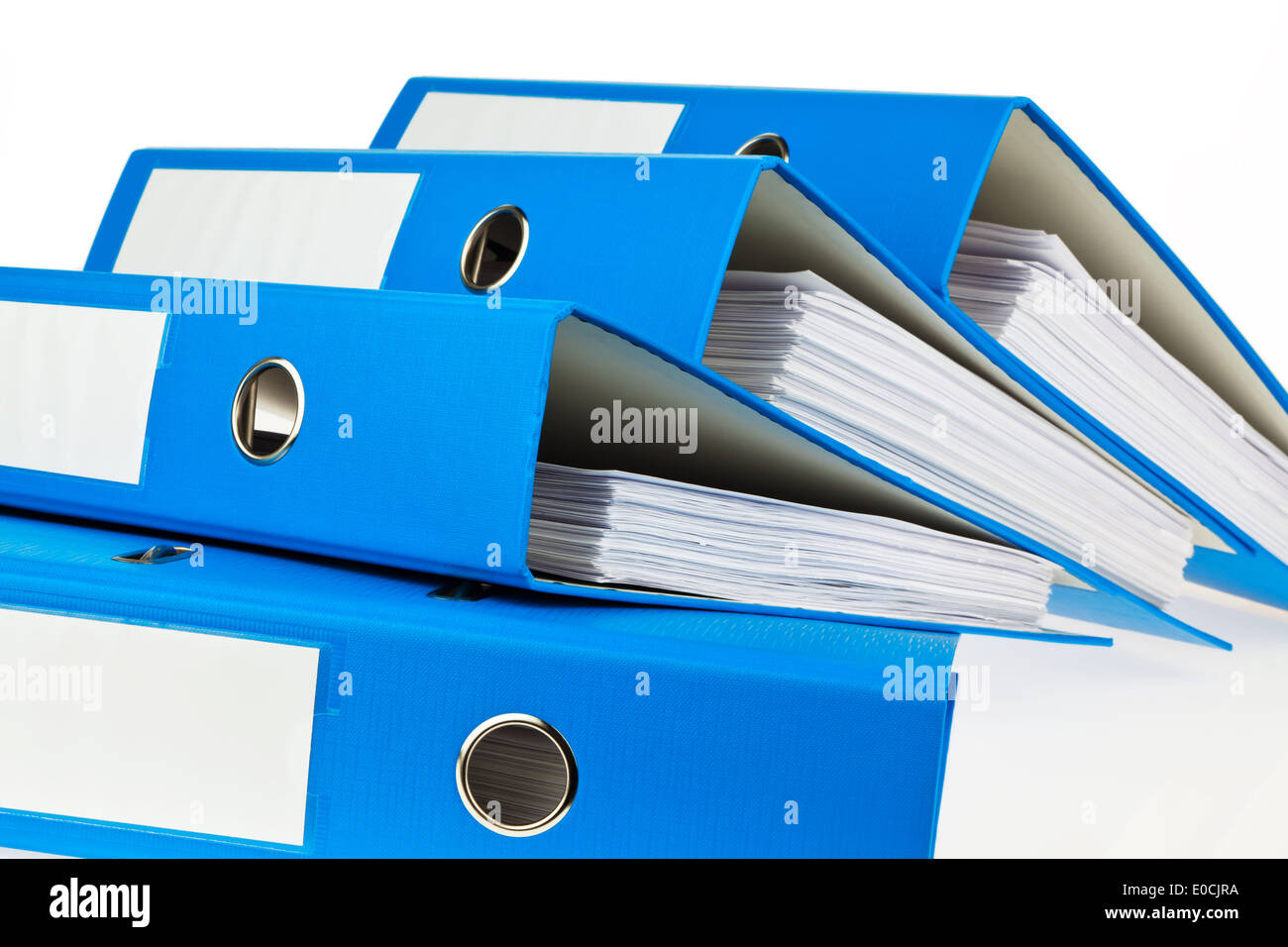 File with documents. Safekeeping of contracts Stock Photo