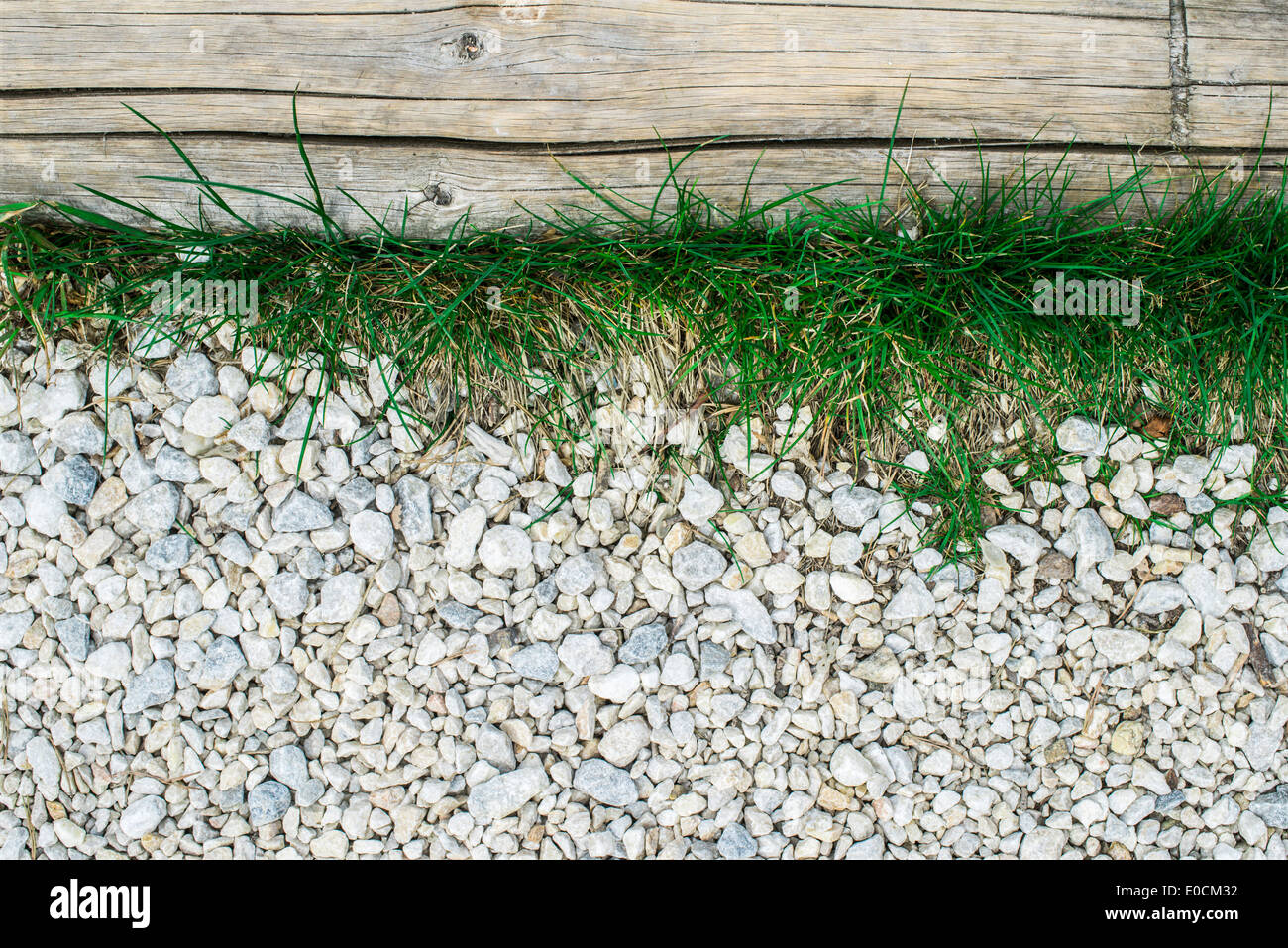 Stone wall and green grass floor hi-res stock photography and images ...