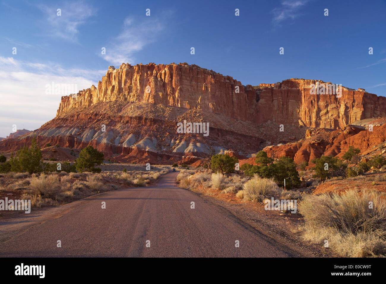 Along the Waterpocket Fold, Scenic Drive, Capitol Reef National Park, Utah, USA, America Stock Photo