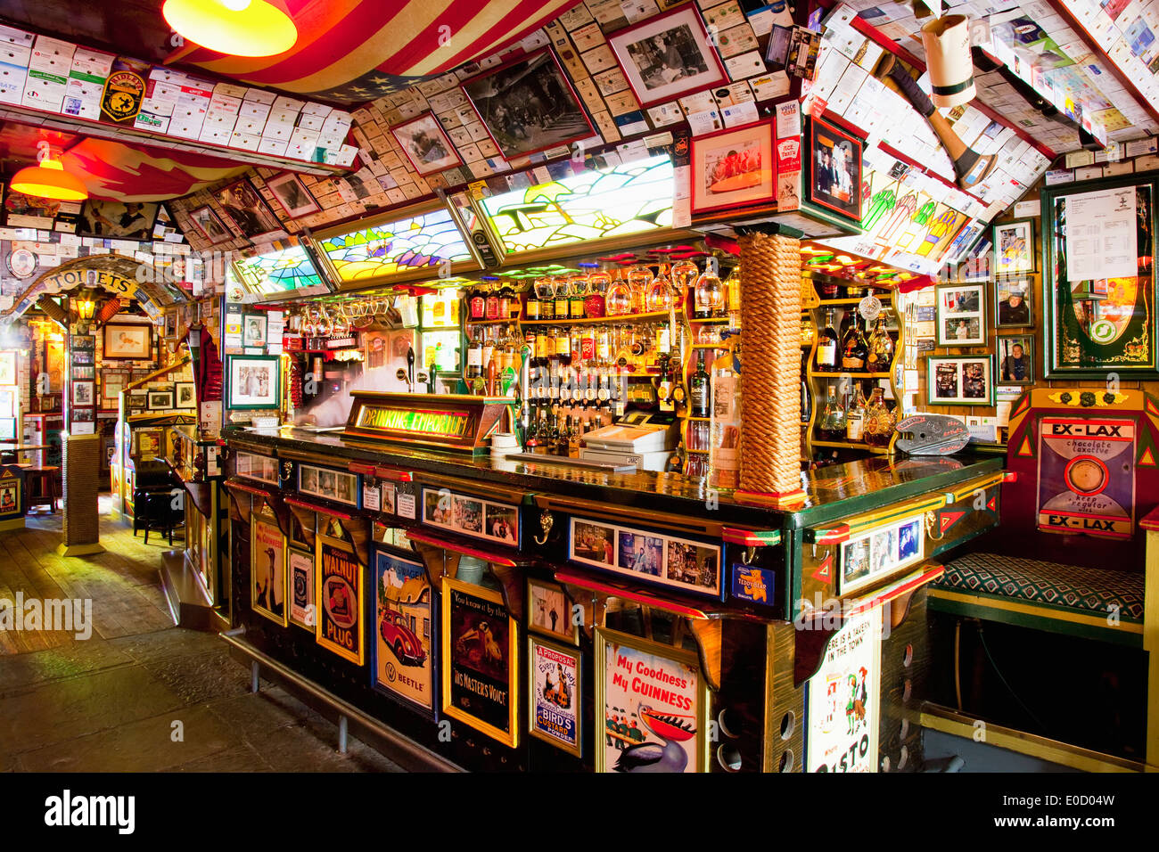 Eugenes Pub; Ennistymon, County Clare, Ireland Stock Photo Alamy