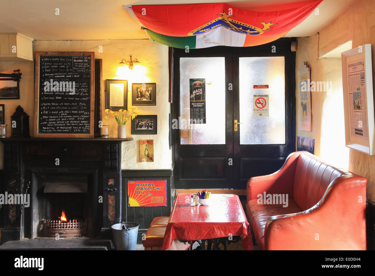 The Blind Piper Pub; Caherdaniel, County Kerry, Ireland Stock Photo