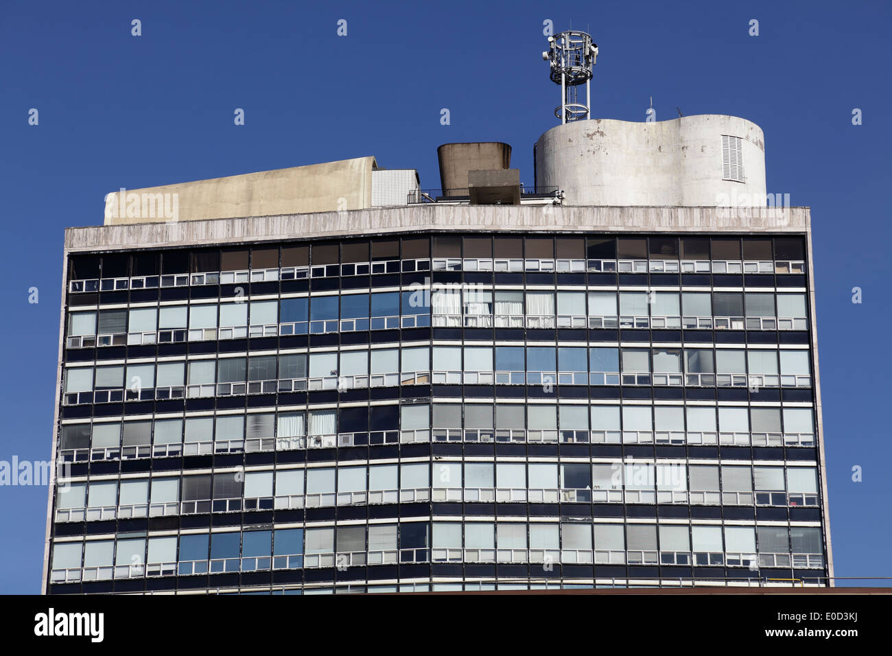 Detail of the former City of Glasgow College of Building and Printing, Glasgow, Scotland, UK, Europe Stock Photo