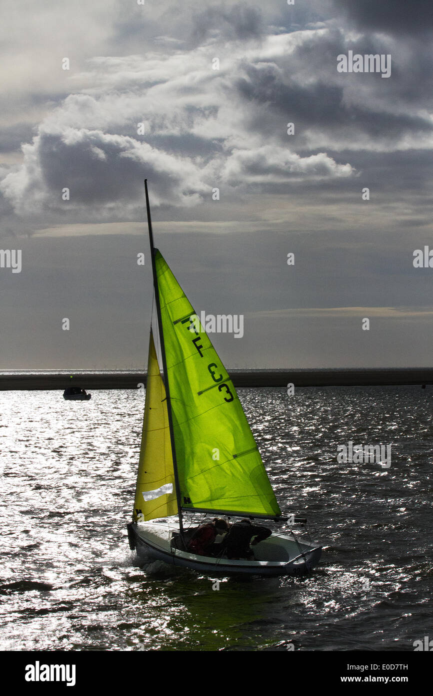 Yacht racing West Kirby Sailing Club, Liverpool. May, 2014British Open