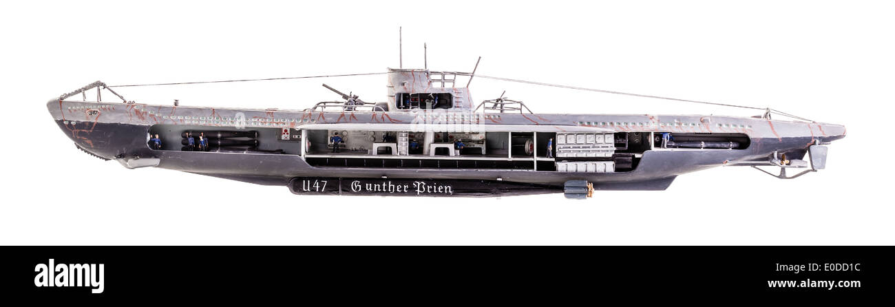The German submarine U47 was a Type VIIB Uboat of Nazi Germany's