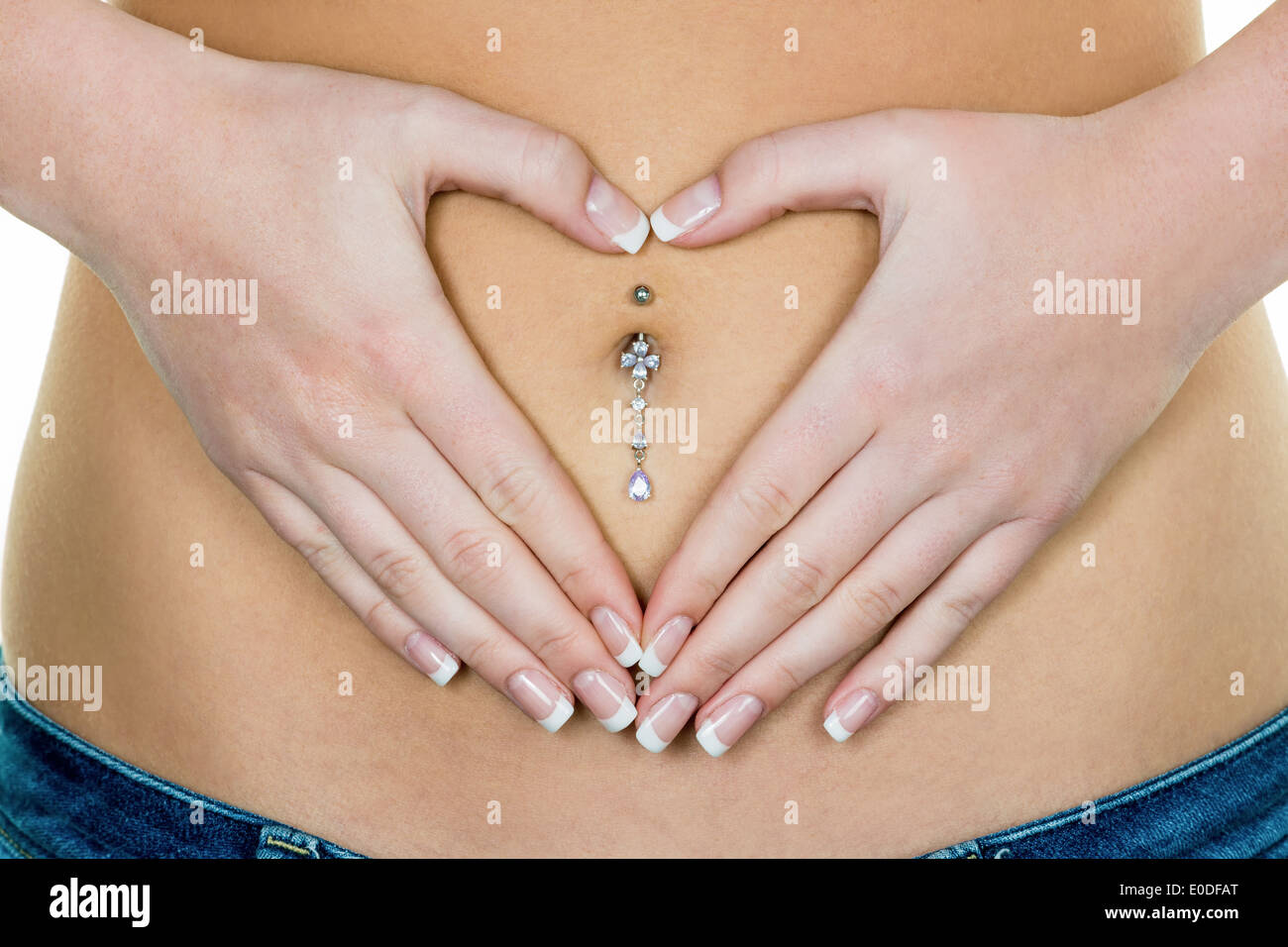 Belly Button Piercing - Etsy