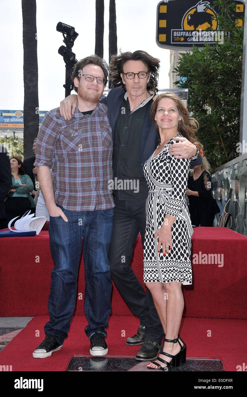 Los Angeles, CA, USA. 9th May, 2014. Rick Springfield, Family at the