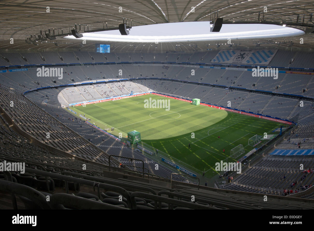 Allianz Arena , Muenchen, FC Bayern München,Bayern,Fussball,Arena,Bundesliga Stadion Stock Photo