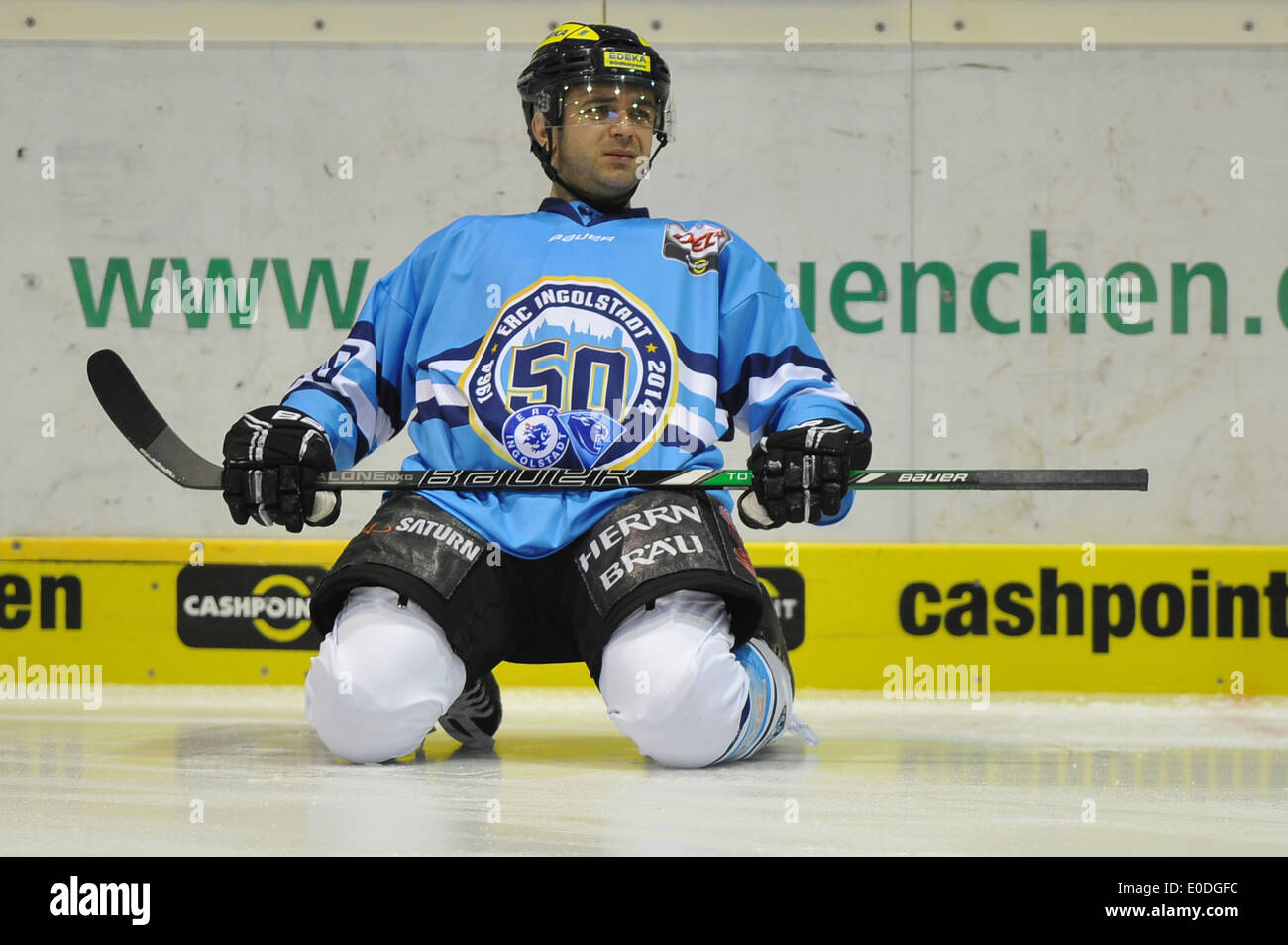Thomas Greilinger (ERC Ingolstadt),DEB,DFL,Eishockey,Hockey, for editorial use only, Stock Photo
