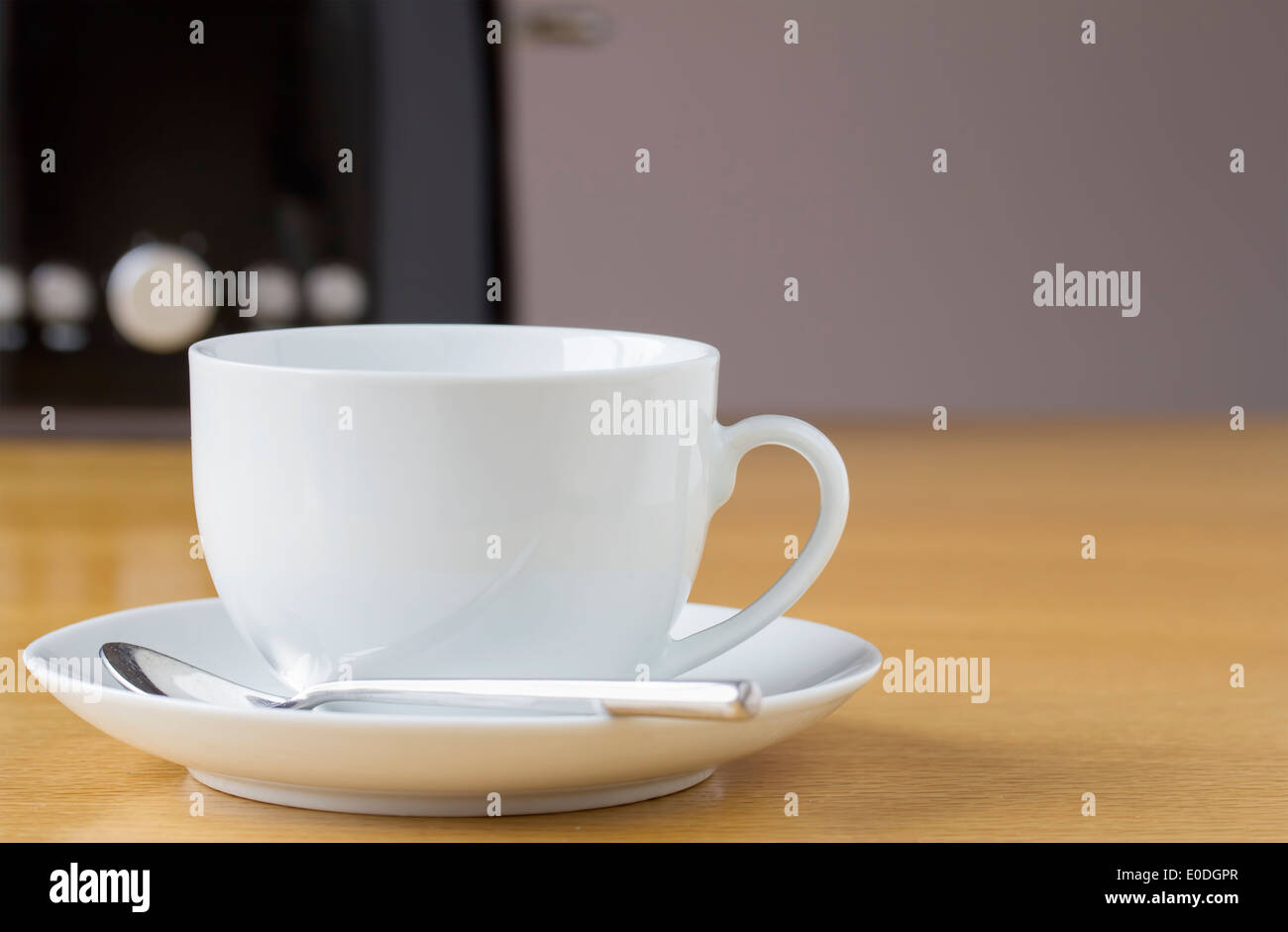 Cup of tea with toaster Stock Photo Alamy