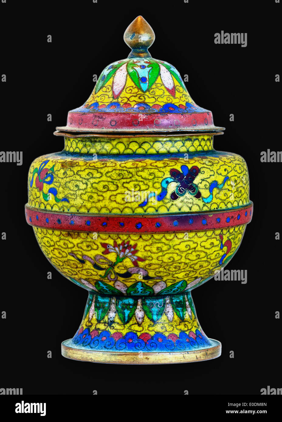 Chinese Cloisonne Stock Photo