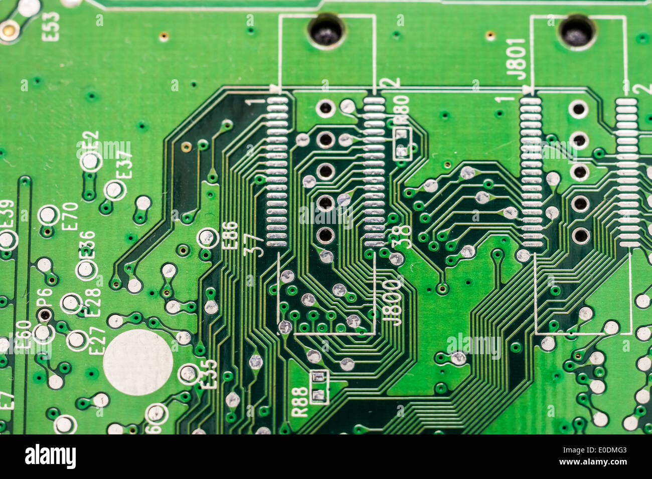 Pc electronic circuit board close hi-res stock photography and images ...