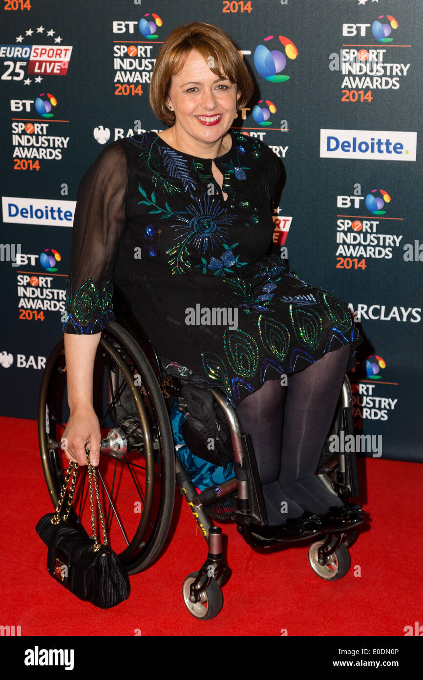 8th May 2014, London, UK. Baroness Tanni Grey-Thompson attends the BT Sport Industry Awards at Battersea Evolution on May 8th, 2014 in London, UK. Stock Photo