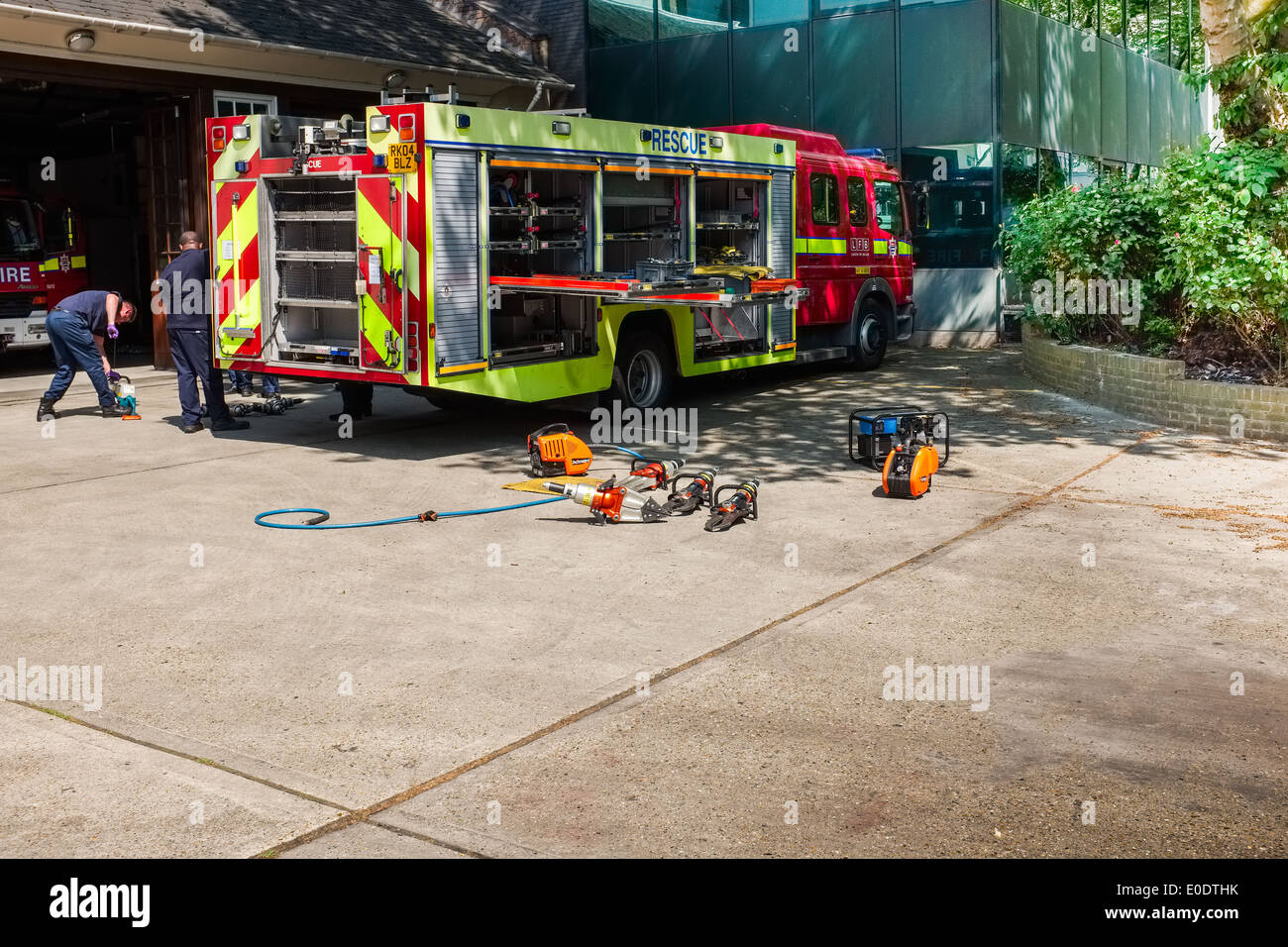 Firefighting equipment hires stock photography and images Alamy