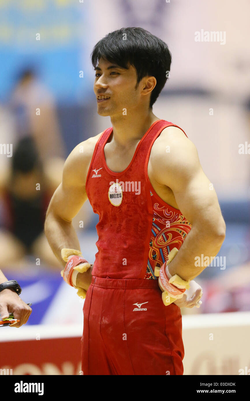 1st Yoyogi Gymnasium, Tokyo, Japan. 9th May, 2014. Naoya Tsukahara, MAY