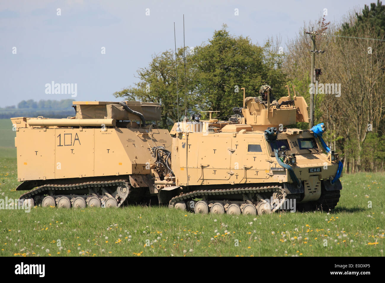 British Army Viking BVS10 protected all terrain vehicle Stock Photo