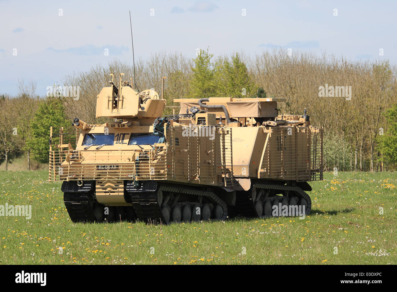 British Army Viking Bvs10 Protected All Terrain Vehicle Stock Photo Alamy