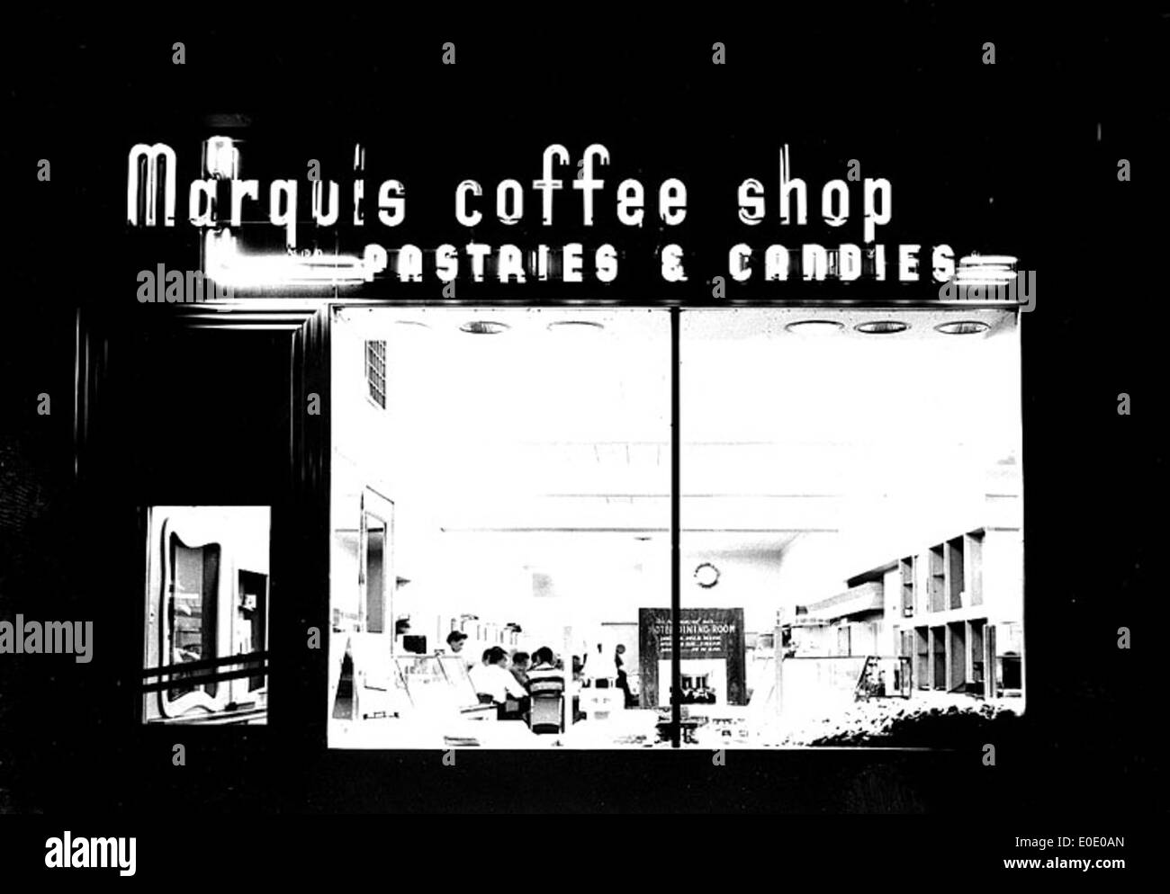 Marquis Coffee Shop Stock Photo