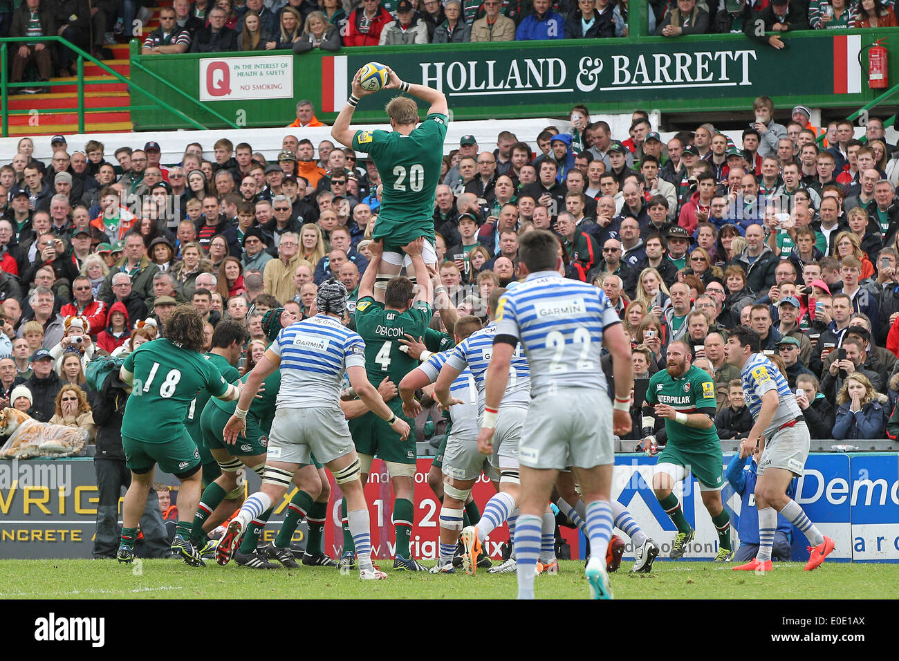 Leicester tigers tom croft hi-res stock photography and images - Alamy