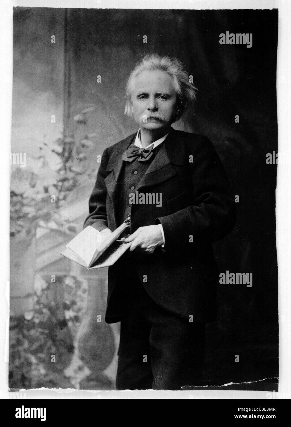 Edvard Grieg portrait Stock Photo - Alamy