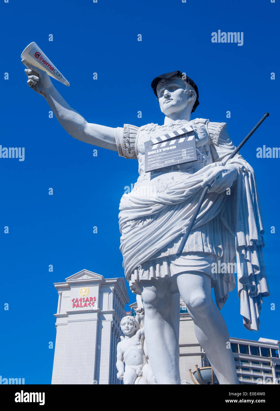 Statue At Caesars Palace High Resolution Stock Photography and Images