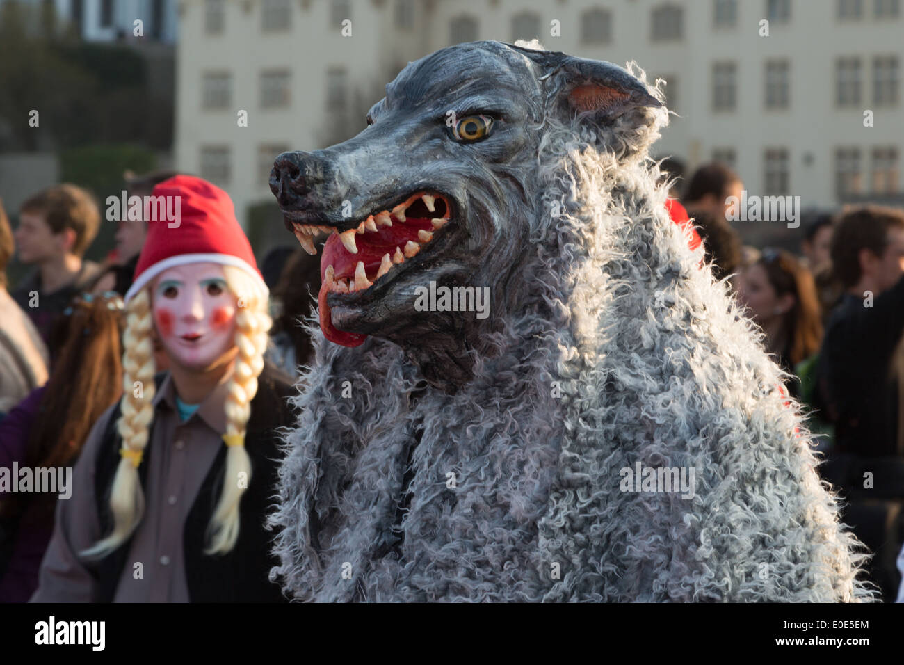Wolf costume hi-res stock photography and images - Alamy