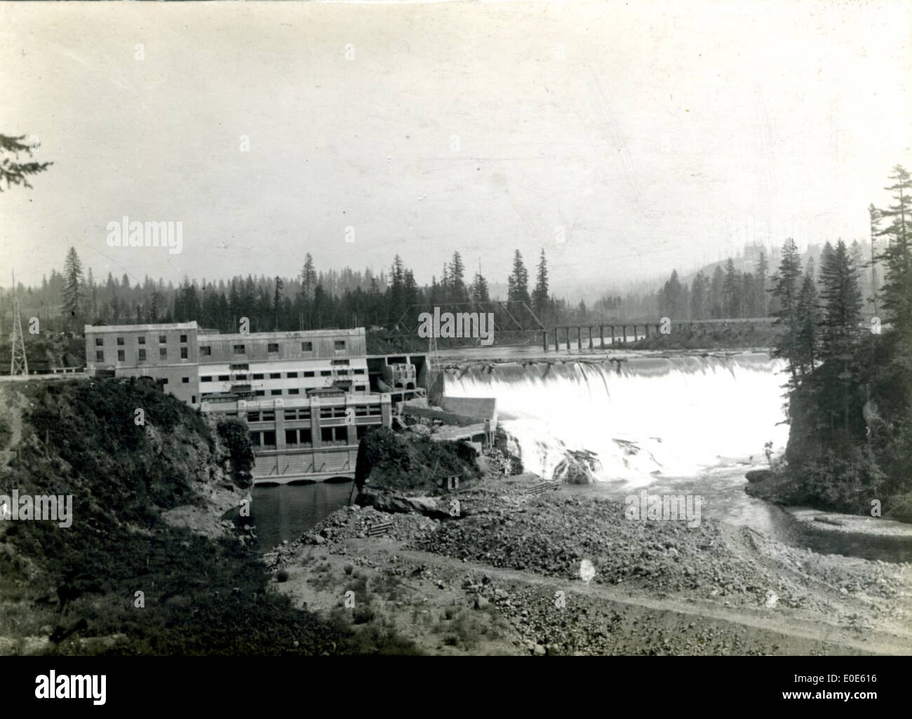 River Mill Dam near Estacada, Ore Stock Photo Alamy