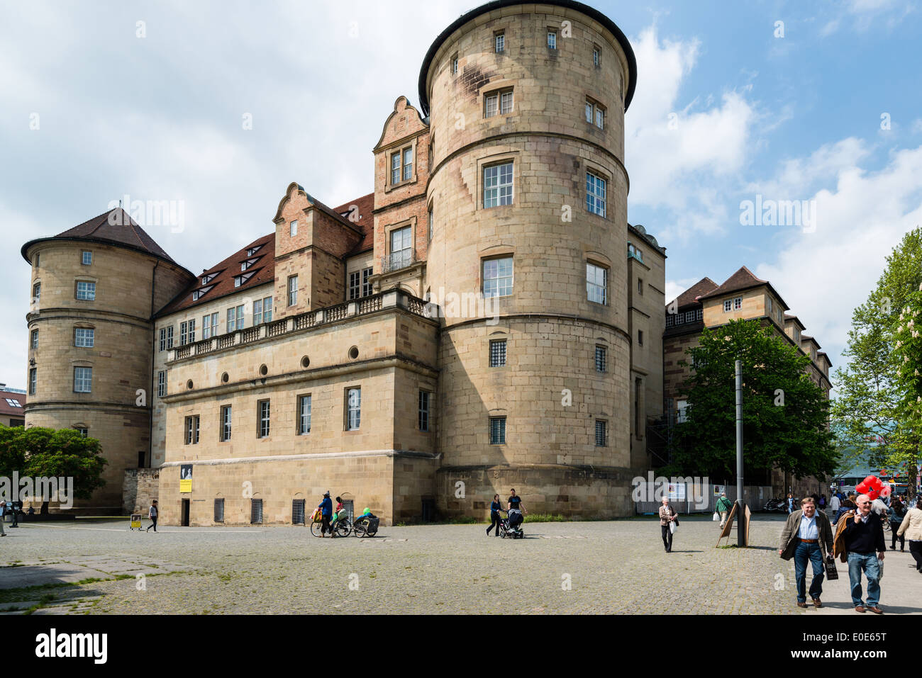 The old castle (Altes Schloss) of Stuttgart, Germany Stock Photo