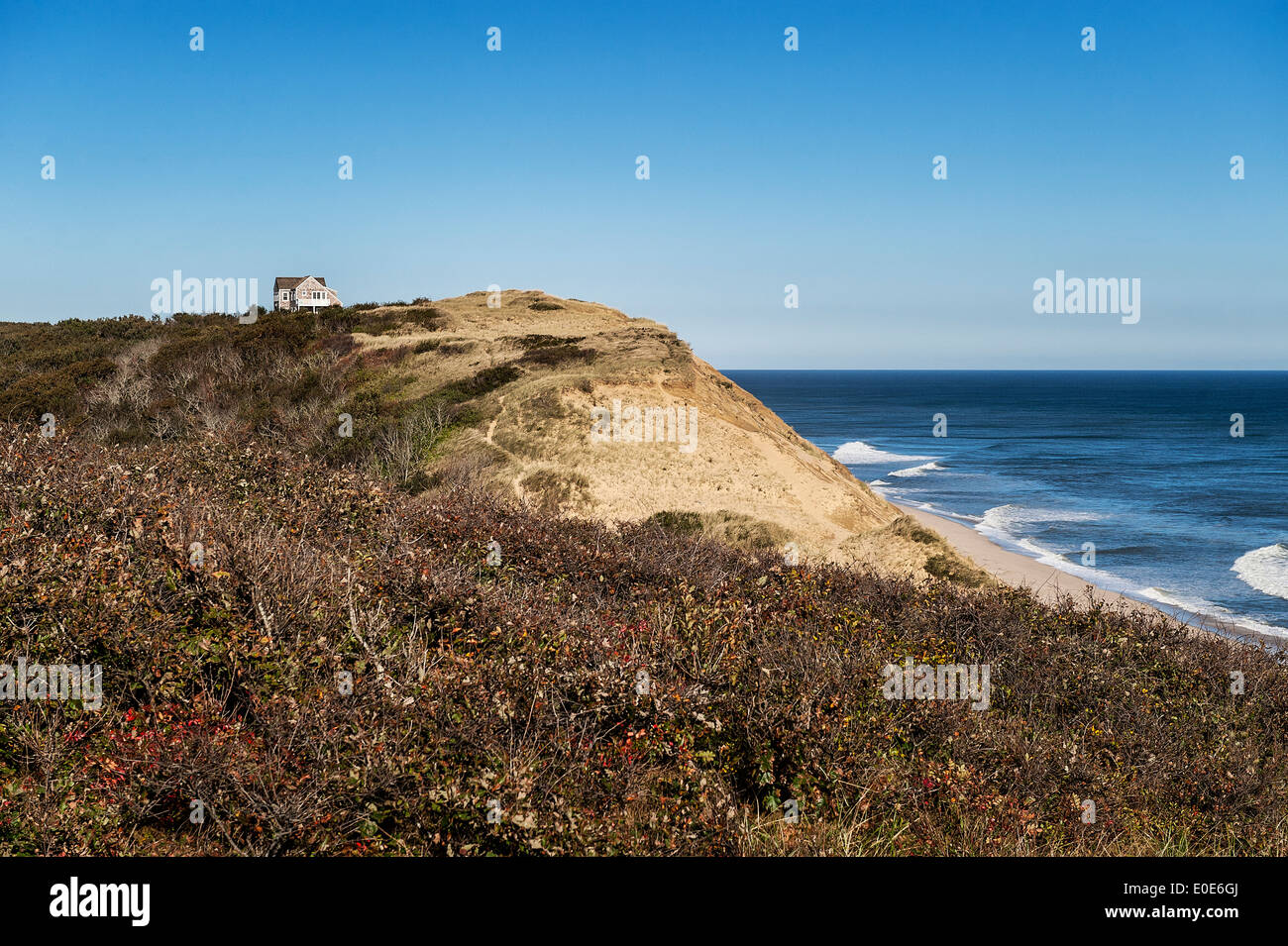 Long Nook Beach, Cape Cod National seashore, Truro, Cape Cod, MA, Massachusetts, USA Stock Photo