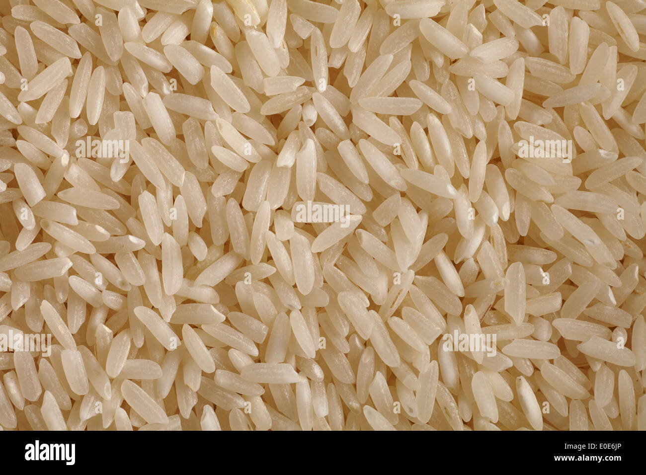 raw, uncooked longgrain white rice Stock Photo Alamy
