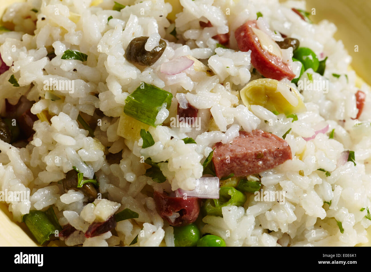 Italian Rice Salad, insalata di riso Stock Photo - Alamy