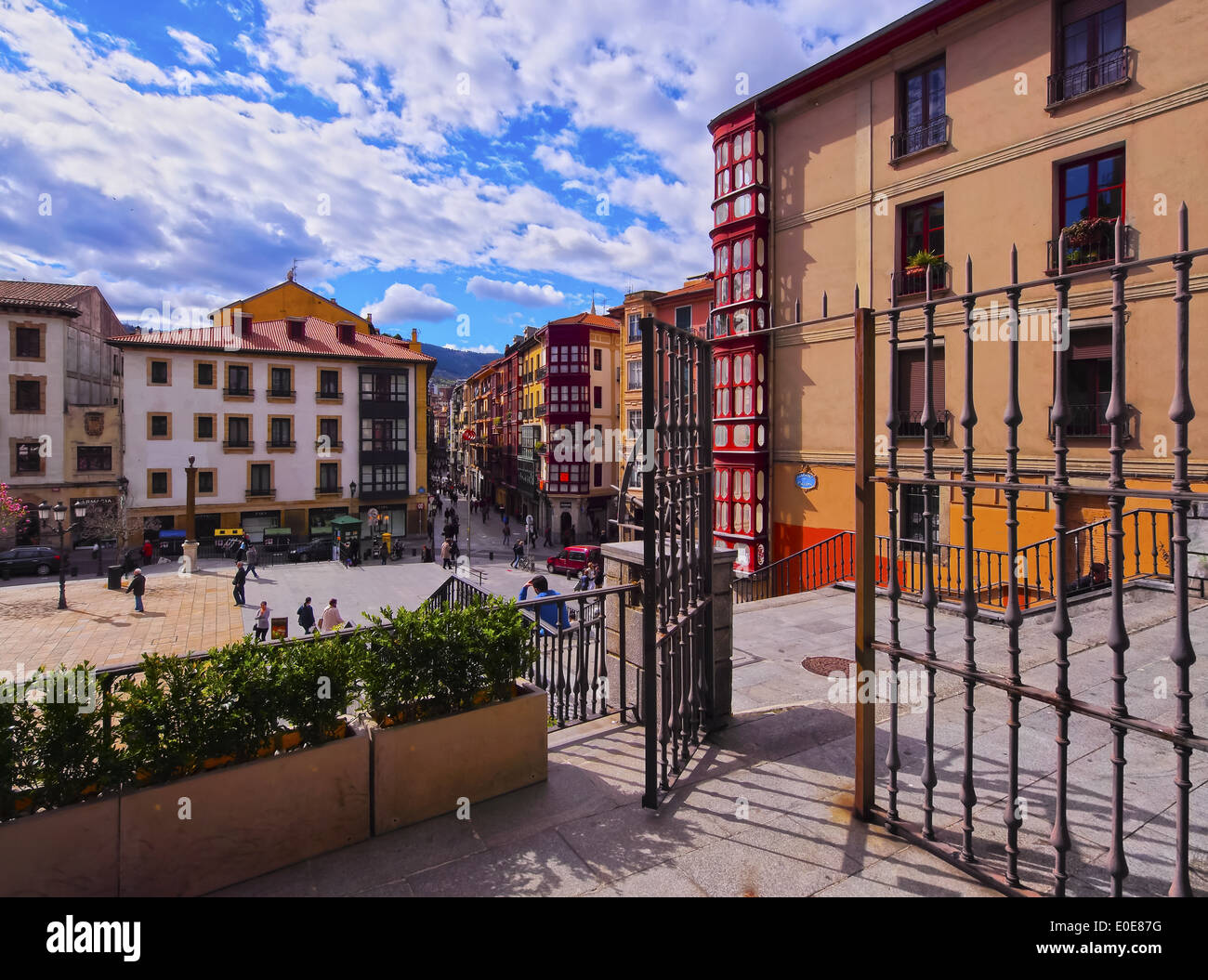 Bilbao old town hi-res stock photography and images - Alamy